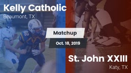 Matchup: Kelly Catholic High vs. St. John XXIII  2019