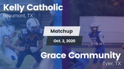Matchup: Kelly Catholic High vs. Grace Community  2020