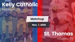 Matchup: Kelly Catholic High vs. St. Thomas  2020