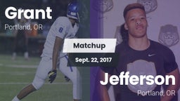 Matchup: Grant  vs. Jefferson  2017