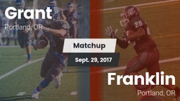 Matchup: Grant  vs. Franklin  2017