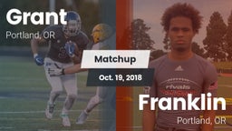 Matchup: Grant  vs. Franklin  2018