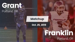 Matchup: Grant  vs. Franklin  2019