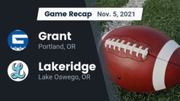 Recap: Grant  vs. Lakeridge  2021