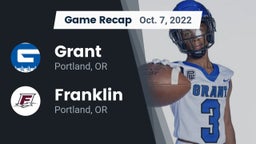 Recap: Grant  vs. Franklin  2022