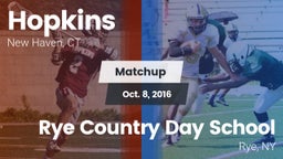 Matchup: Hopkins  vs. Rye Country Day School 2016