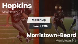 Matchup: Hopkins  vs. Morristown-Beard  2016