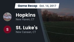 Recap: Hopkins  vs. St. Luke's  2017