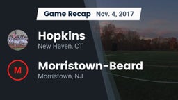 Recap: Hopkins  vs. Morristown-Beard  2017