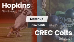 Matchup: Hopkins  vs. CREC Colts 2017