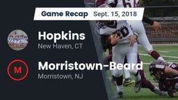 Recap: Hopkins  vs. Morristown-Beard  2018