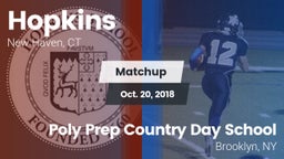 Matchup: Hopkins  vs. Poly Prep Country Day School 2018