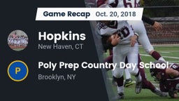 Recap: Hopkins  vs. Poly Prep Country Day School 2018