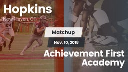 Matchup: Hopkins  vs. Achievement First Academy 2018