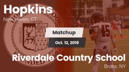 Matchup: Hopkins  vs. Riverdale Country School 2019