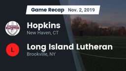 Recap: Hopkins  vs. Long Island Lutheran  2019