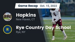 Recap: Hopkins  vs. Rye Country Day School 2022