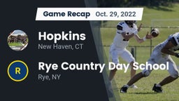 Recap: Hopkins  vs. Rye Country Day School 2022