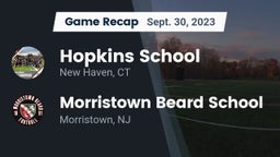 Recap: Hopkins School vs. Morristown Beard School 2023