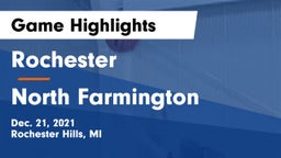 Rochester  vs North Farmington  Game Highlights - Dec. 21, 2021