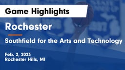 Rochester  vs Southfield  for the Arts and Technology Game Highlights - Feb. 2, 2023