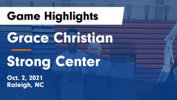 Grace Christian  vs Strong Center Game Highlights - Oct. 2, 2021