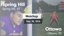 Matchup: Spring Hill High vs. Ottawa  2016