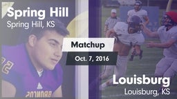 Matchup: Spring Hill High vs. Louisburg  2016
