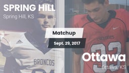 Matchup: Spring Hill High vs. Ottawa  2017