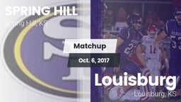 Matchup: Spring Hill High vs. Louisburg  2017