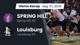 Recap: SPRING HILL  vs. Louisburg  2018