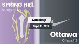 Matchup: Spring Hill High vs. Ottawa  2019
