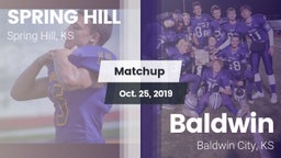 Matchup: Spring Hill High vs. Baldwin  2019