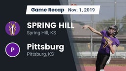Recap: SPRING HILL  vs. Pittsburg  2019