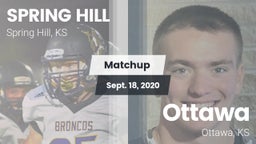 Matchup: Spring Hill High vs. Ottawa  2020