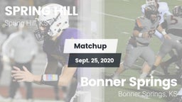 Matchup: Spring Hill High vs. Bonner Springs  2020