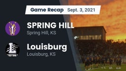 Recap: SPRING HILL  vs. Louisburg  2021