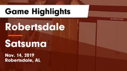 Robertsdale  vs Satsuma  Game Highlights - Nov. 14, 2019
