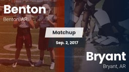 Matchup: Benton  vs. Bryant  2017