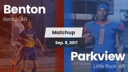 Matchup: Benton  vs. Parkview  2017