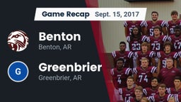 Recap: Benton  vs. Greenbrier  2017
