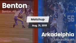Matchup: Benton  vs. Arkadelphia  2018
