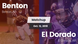 Matchup: Benton  vs. El Dorado  2018
