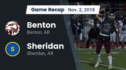 Recap: Benton  vs. Sheridan  2018