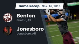Recap: Benton  vs. Jonesboro  2018