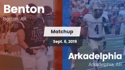 Matchup: Benton  vs. Arkadelphia  2019