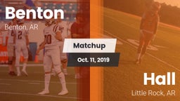 Matchup: Benton  vs. Hall  2019