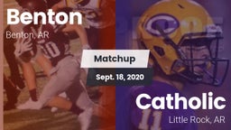 Matchup: Benton  vs. Catholic  2020