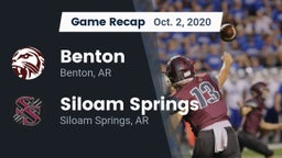 Recap: Benton  vs. Siloam Springs  2020