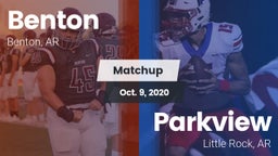 Matchup: Benton  vs. Parkview  2020
